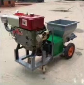 Diesel Mortar Spray Machine