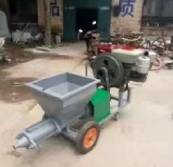 Diesel Mortar Spray Machine